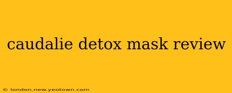 caudalie detox mask review