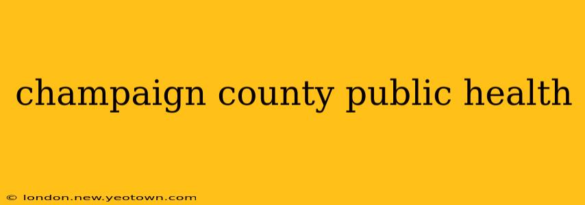 champaign county public health