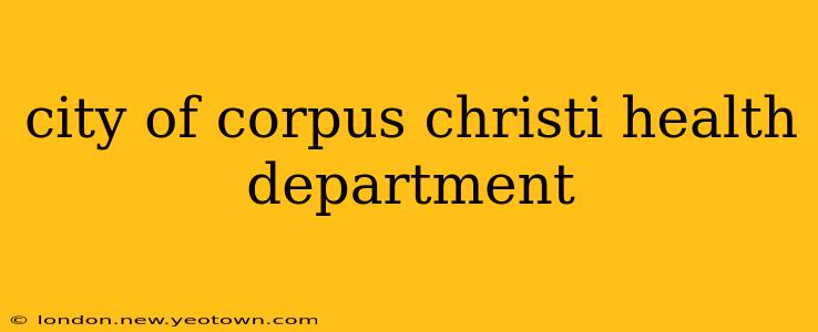 city of corpus christi health department