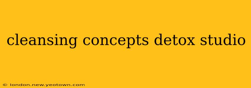 cleansing concepts detox studio