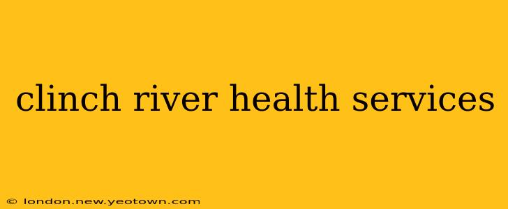 clinch river health services