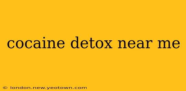 cocaine detox near me