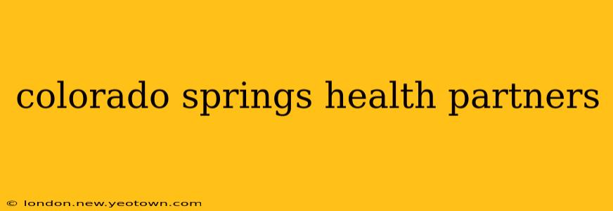 colorado springs health partners