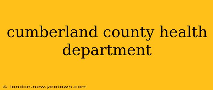 cumberland county health department