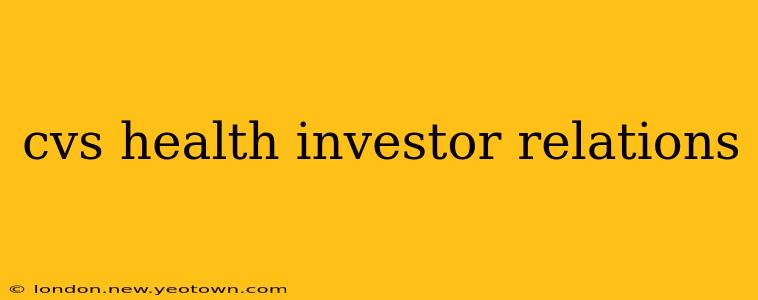 cvs health investor relations