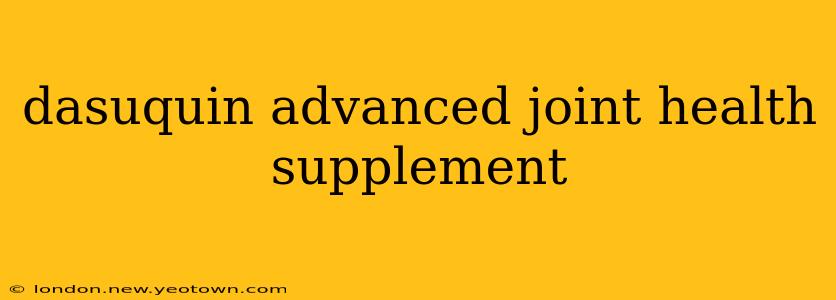 dasuquin advanced joint health supplement