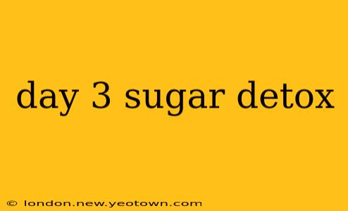 day 3 sugar detox
