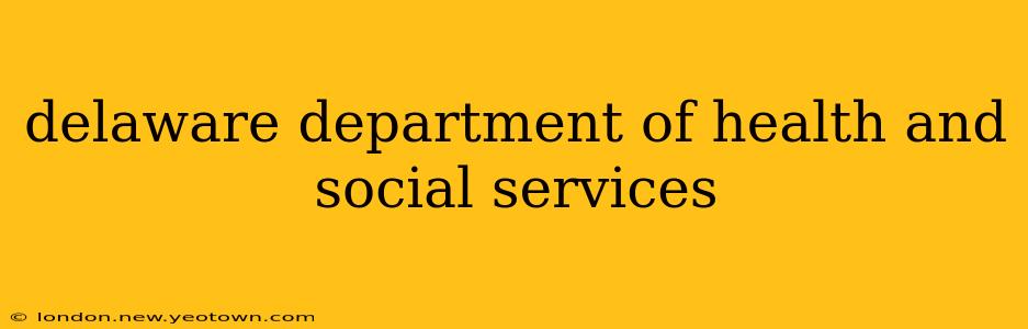 delaware department of health and social services