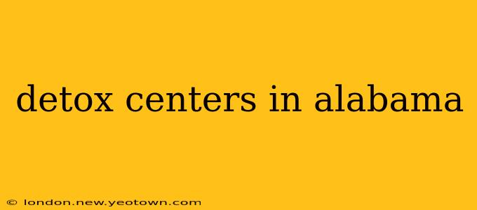 detox centers in alabama