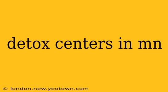 detox centers in mn