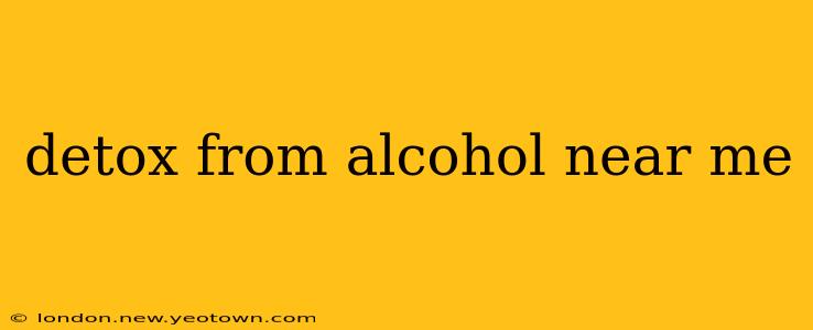 detox from alcohol near me