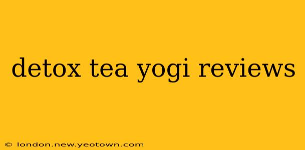 detox tea yogi reviews