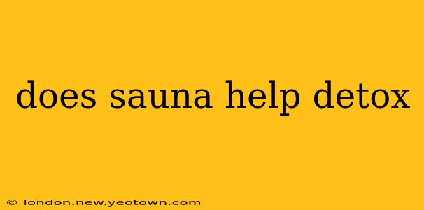 does sauna help detox