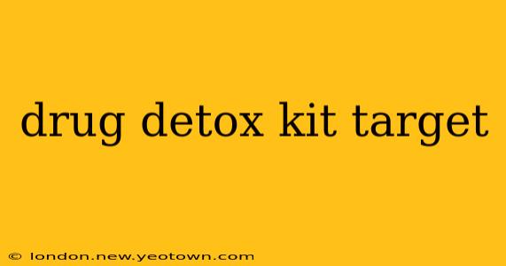drug detox kit target