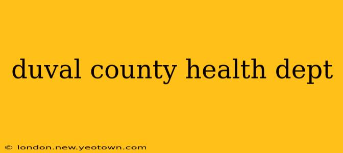 duval county health dept