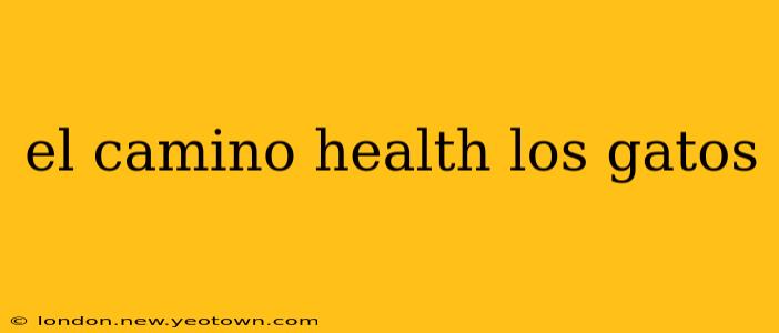 el camino health los gatos