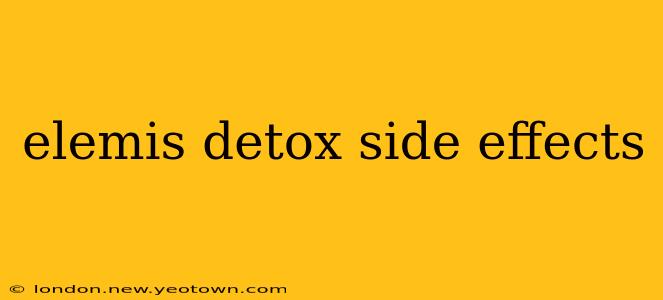 elemis detox side effects