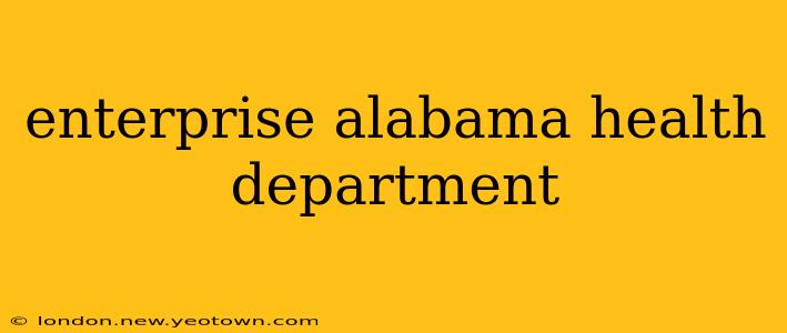 enterprise alabama health department
