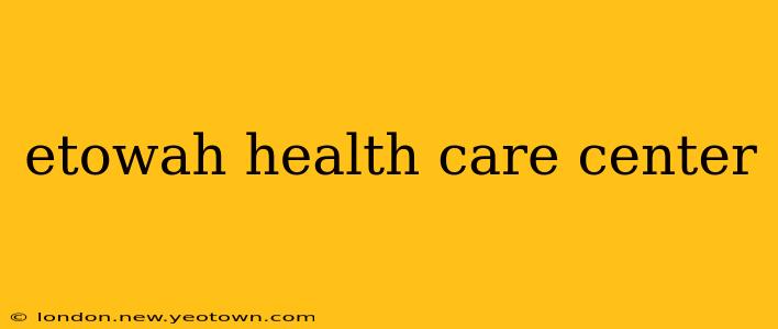 etowah health care center