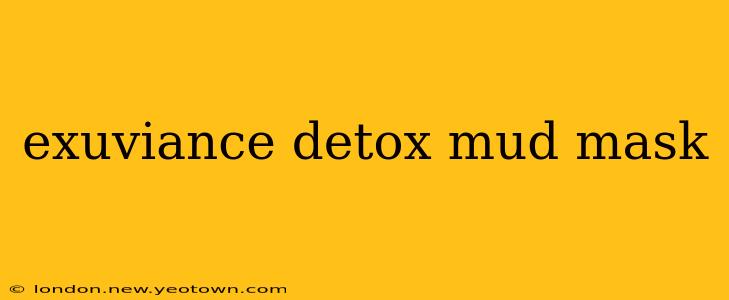 exuviance detox mud mask