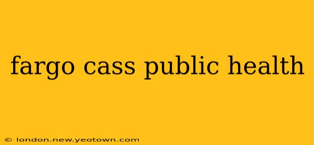 fargo cass public health