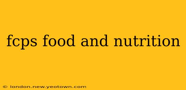 fcps food and nutrition