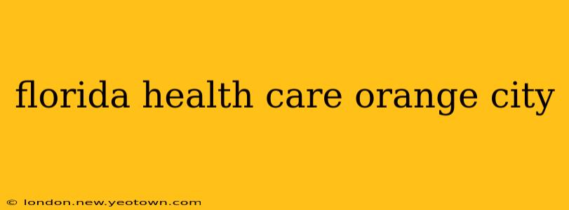 florida health care orange city