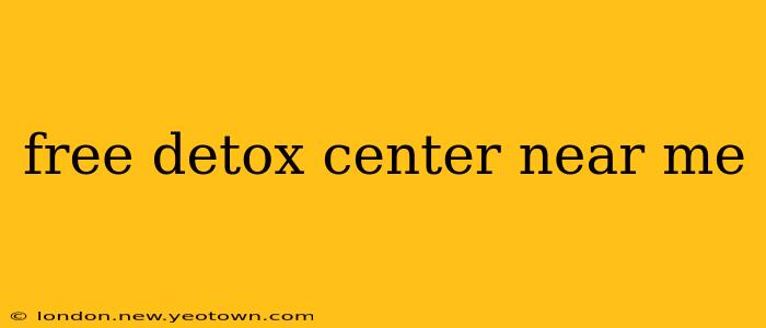 free detox center near me