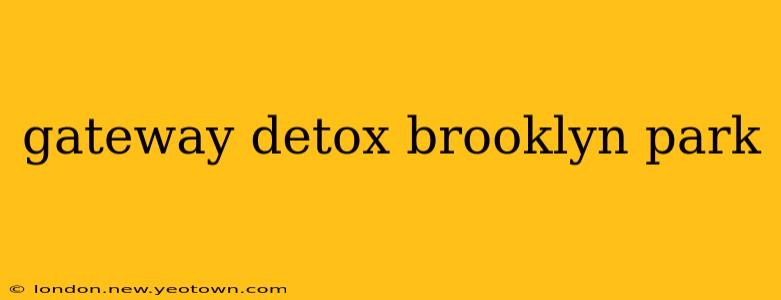 gateway detox brooklyn park
