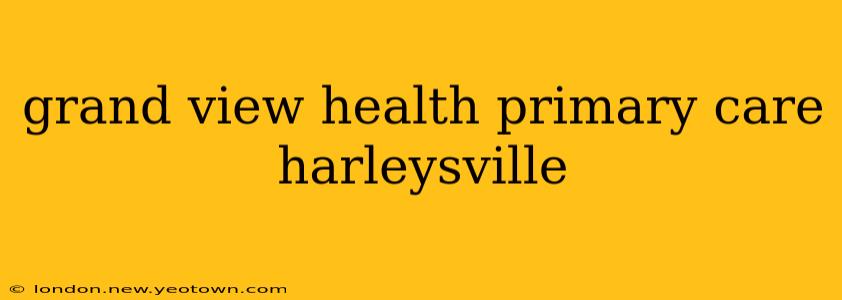 grand view health primary care harleysville