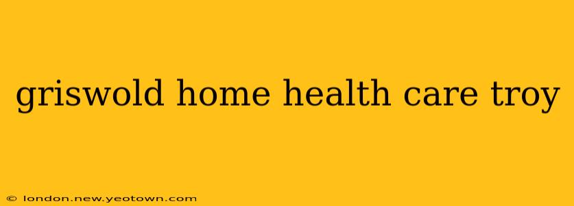 griswold home health care troy