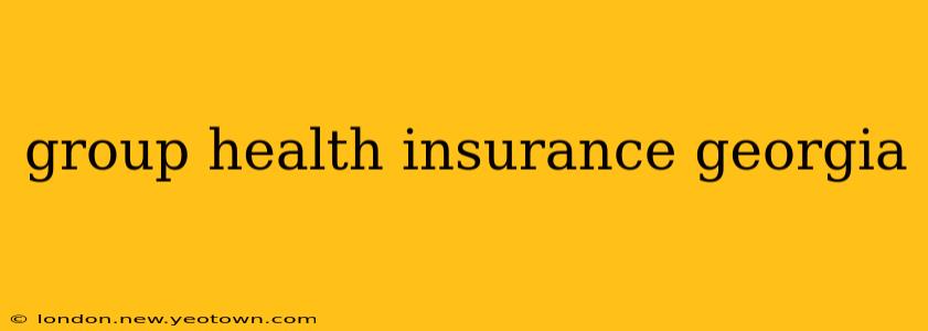 group health insurance georgia