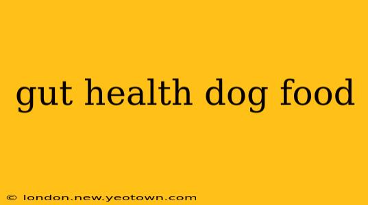 gut health dog food