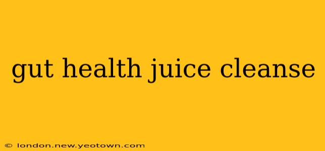 gut health juice cleanse