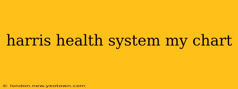 harris health system my chart