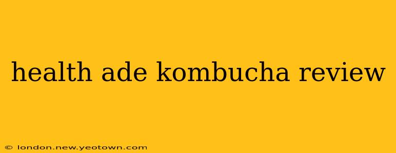 health ade kombucha review