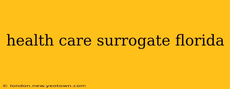 health care surrogate florida