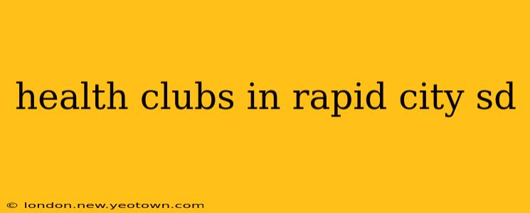 health clubs in rapid city sd