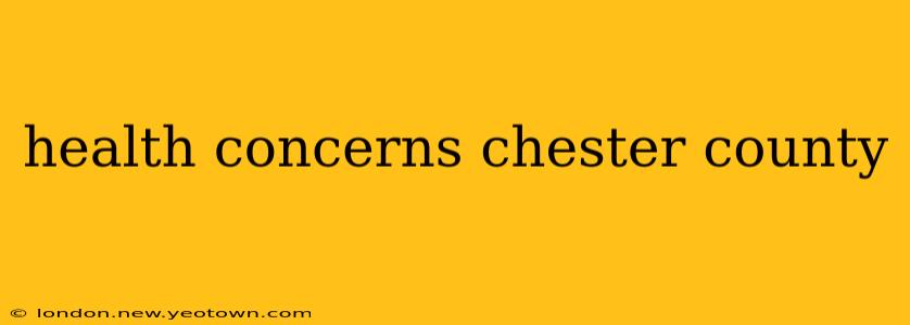 health concerns chester county