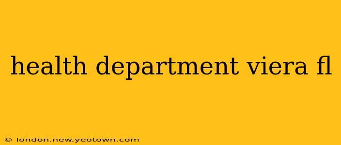 health department viera fl