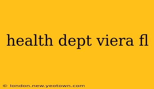 health dept viera fl
