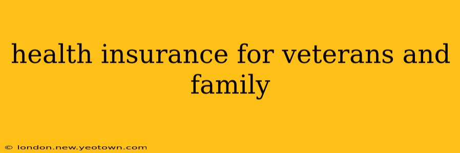health insurance for veterans and family