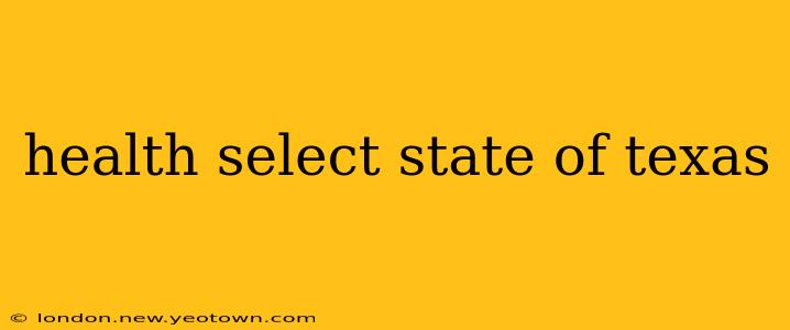 health select state of texas