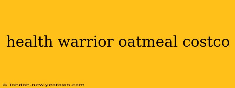 health warrior oatmeal costco