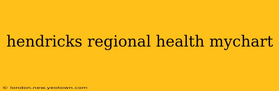 hendricks regional health mychart