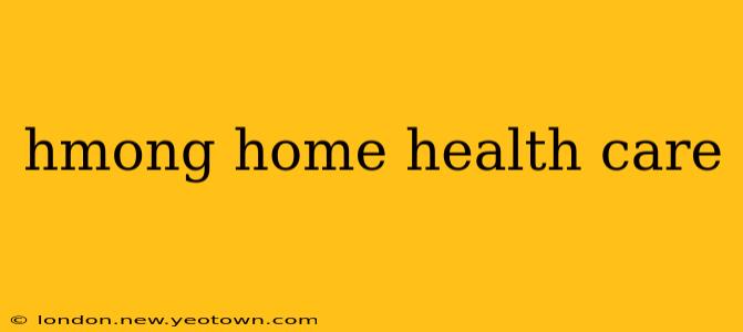 hmong home health care