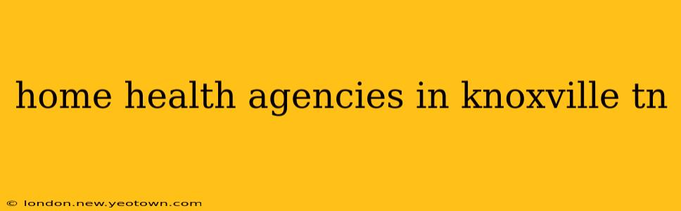 home health agencies in knoxville tn