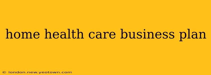 home health care business plan