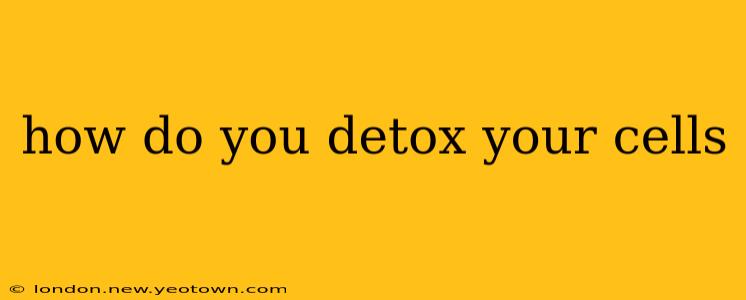how do you detox your cells