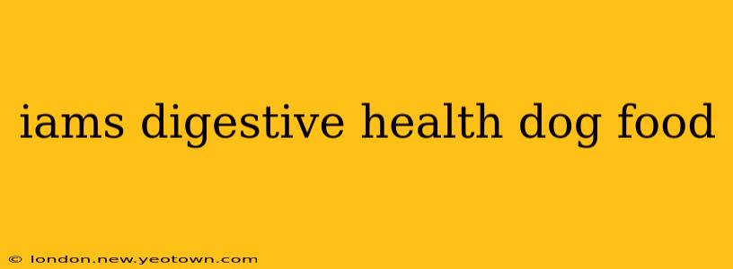 iams digestive health dog food